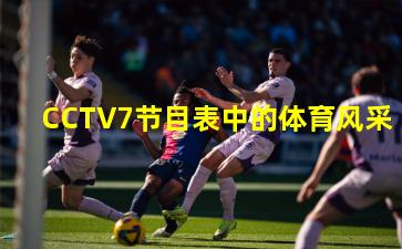 CCTV7节目表中的体育风采
